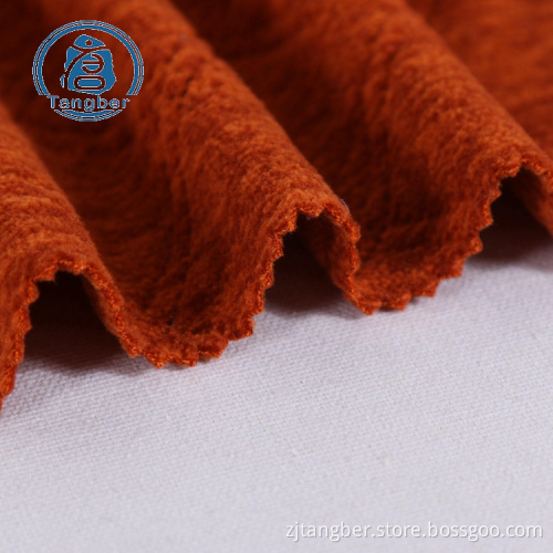 tricoté 100% polyester en gros tissu polaire velours soyeux